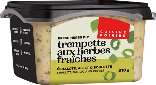trempette<br>aux herbes<br>fraîches